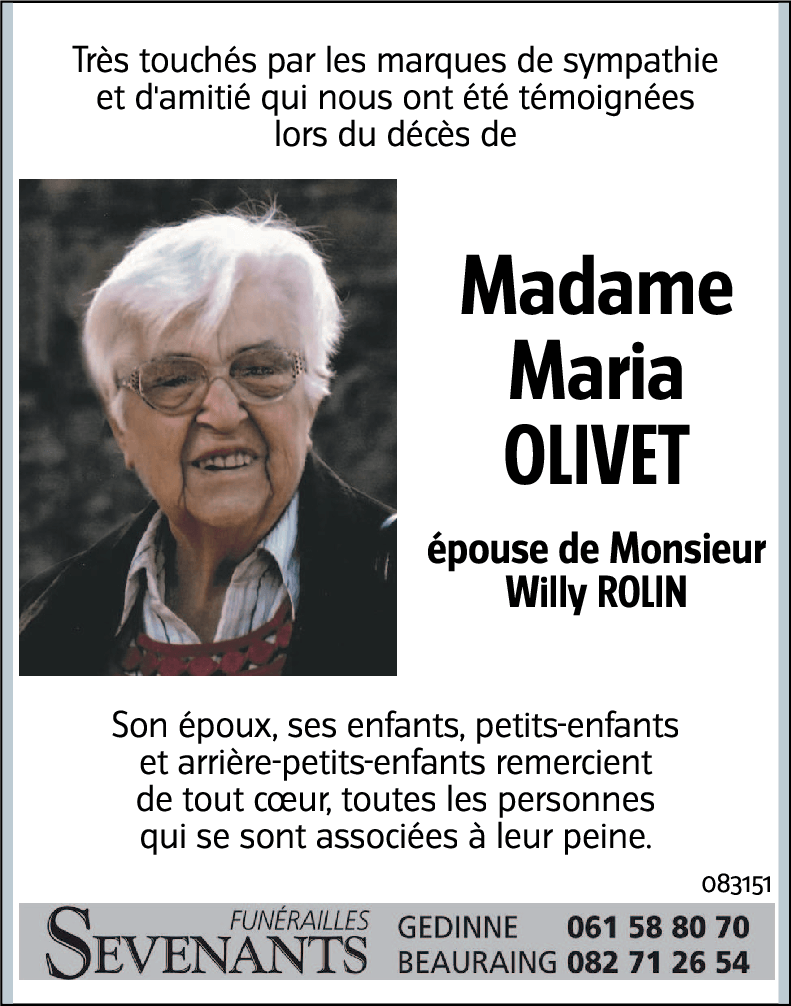 Maria OLIVET