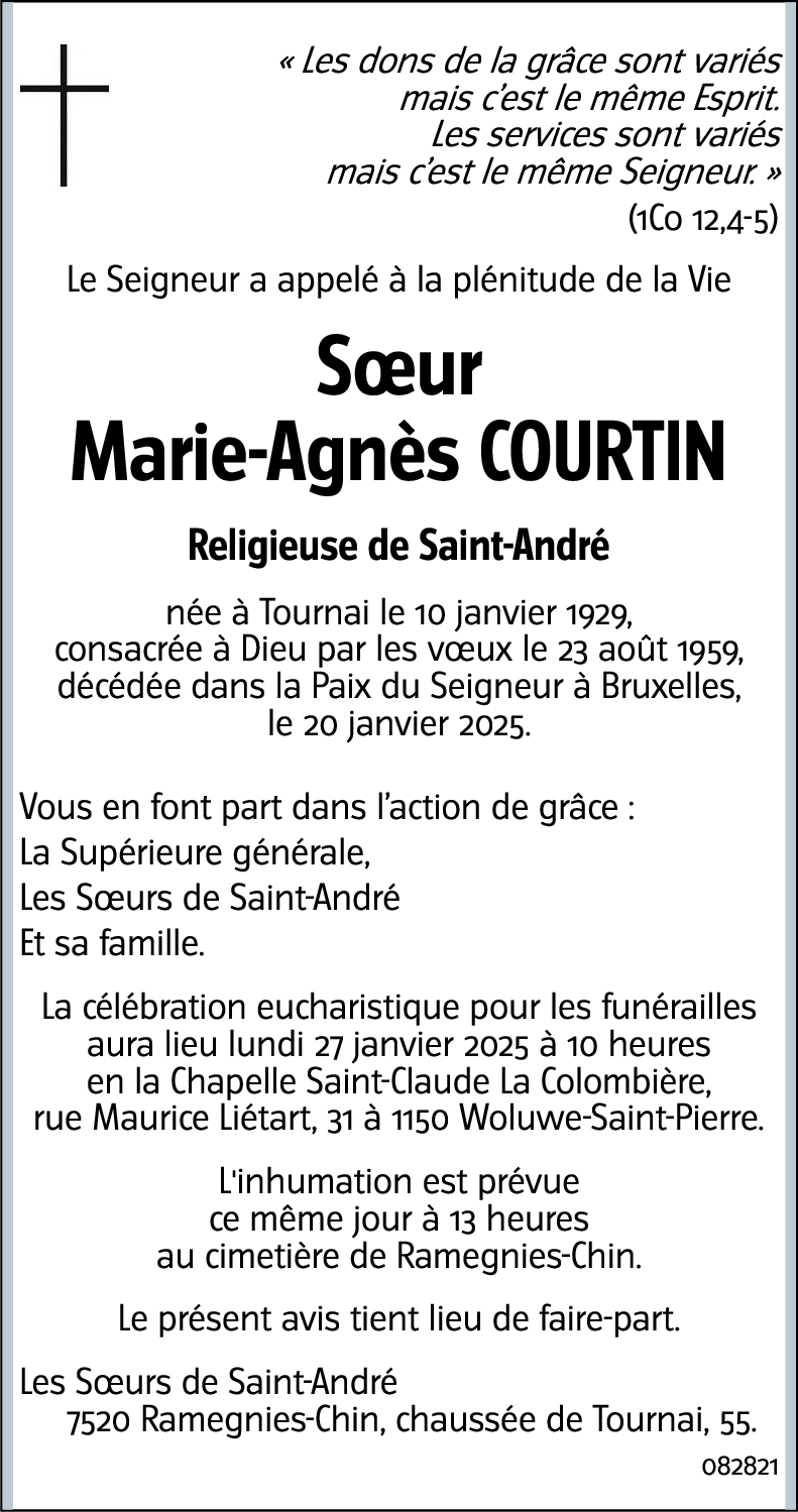 Marie-Agnès COURTIN