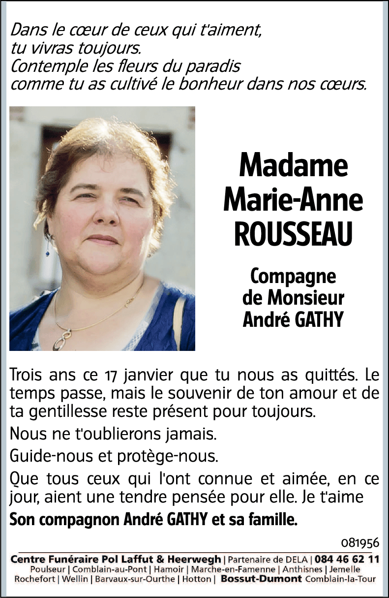 Marie-Anne ROUSSEAU