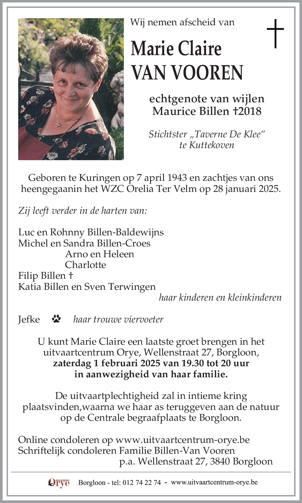Marie Claire Van Vooren
