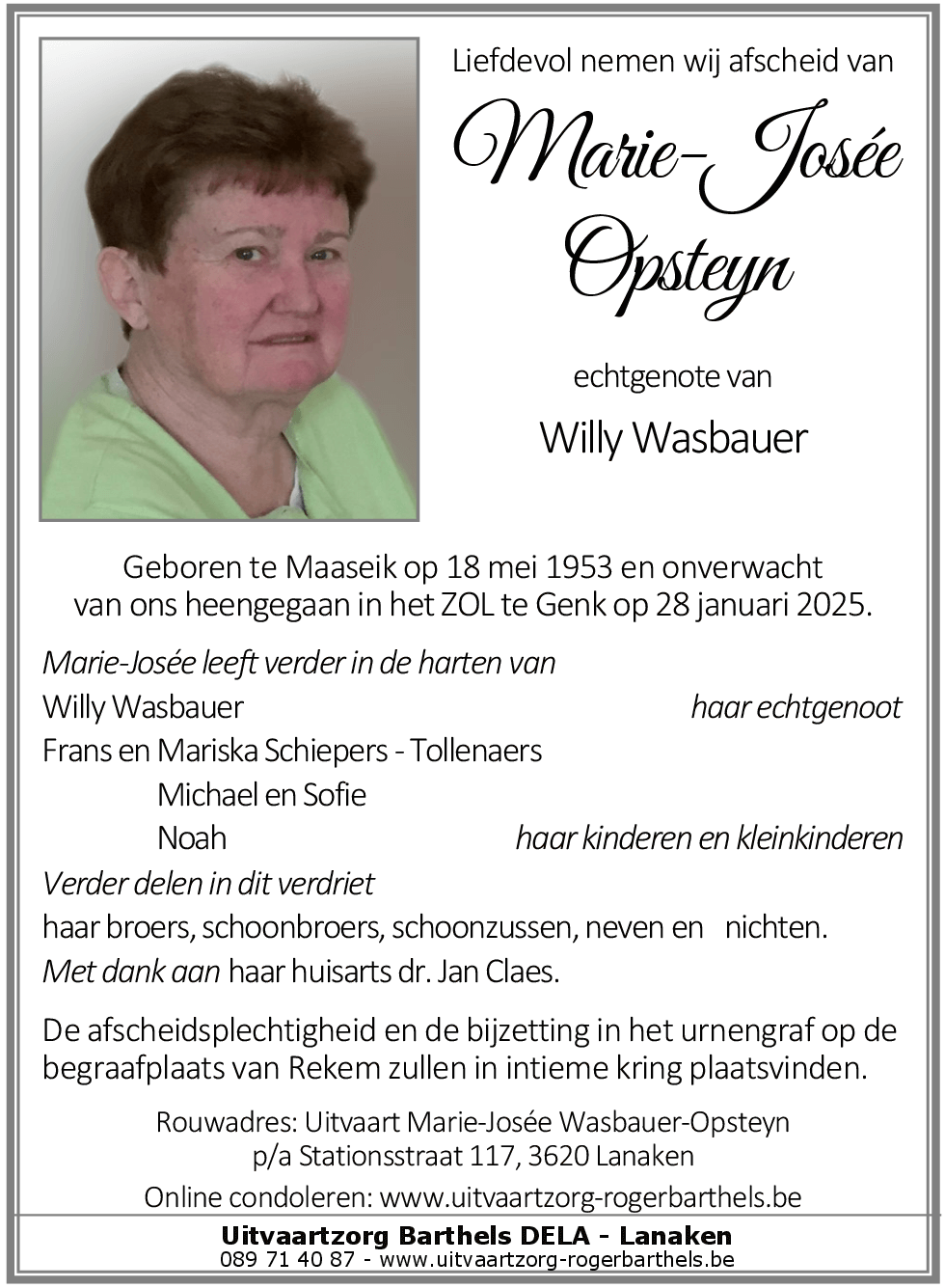 Marie-Josée Opsteyn