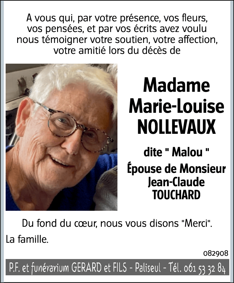 Marie-Louise NOLLEVAUX