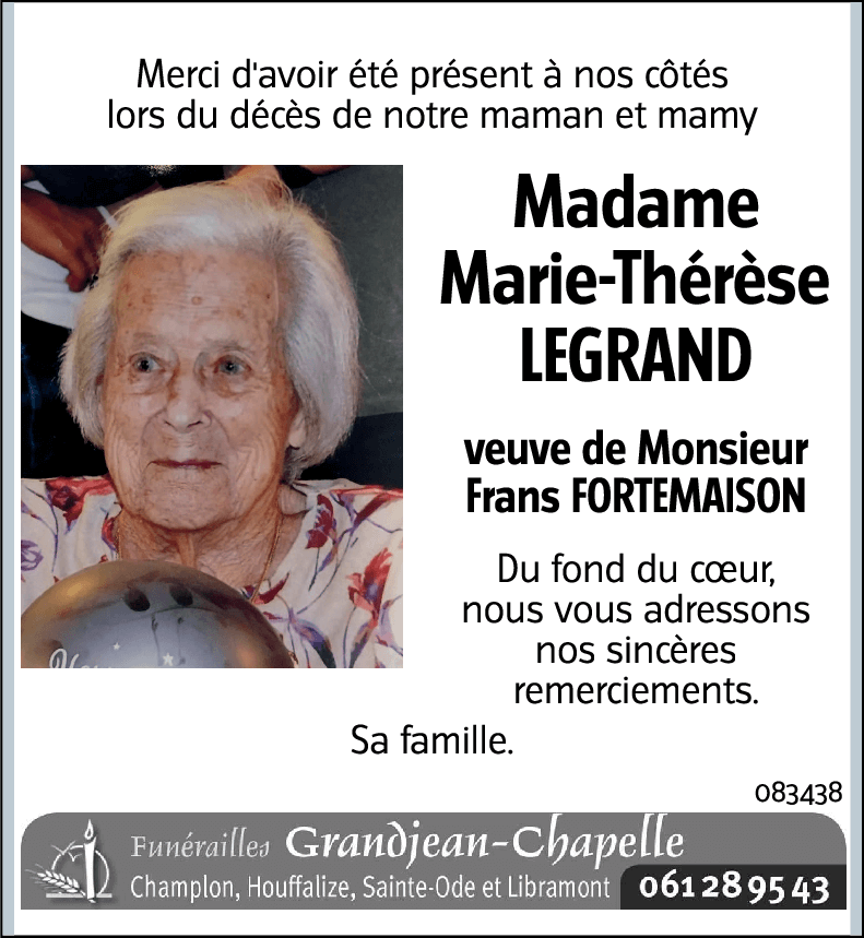 Marie-Thérèse LEGRAND