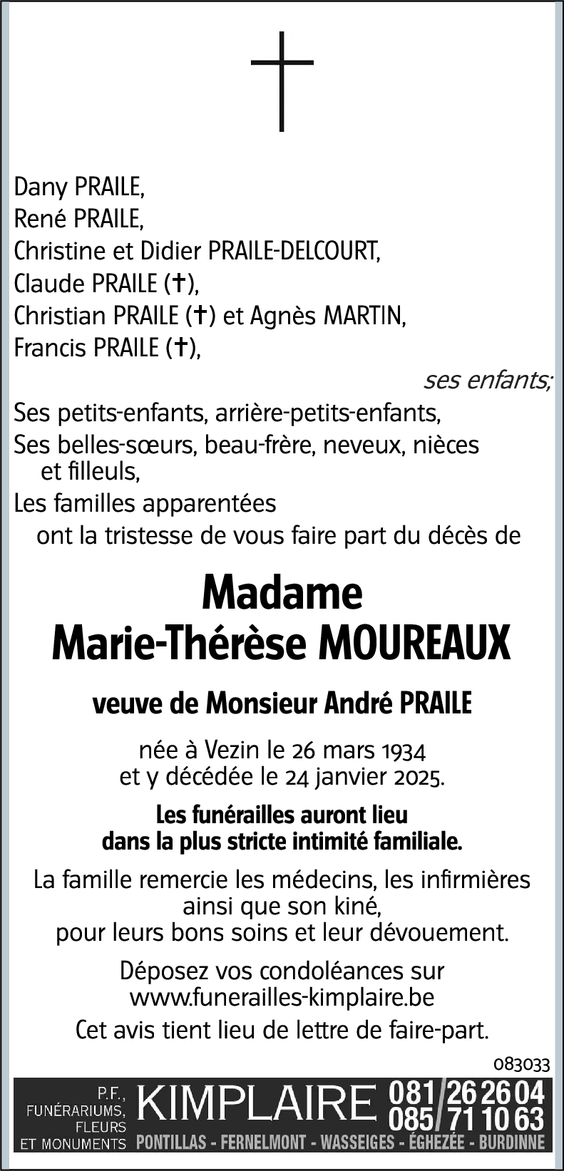 Marie-Thérèse MOUREAUX