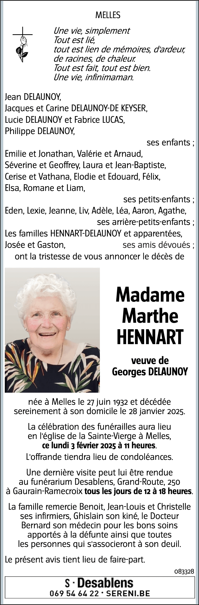 Marthe HENNART