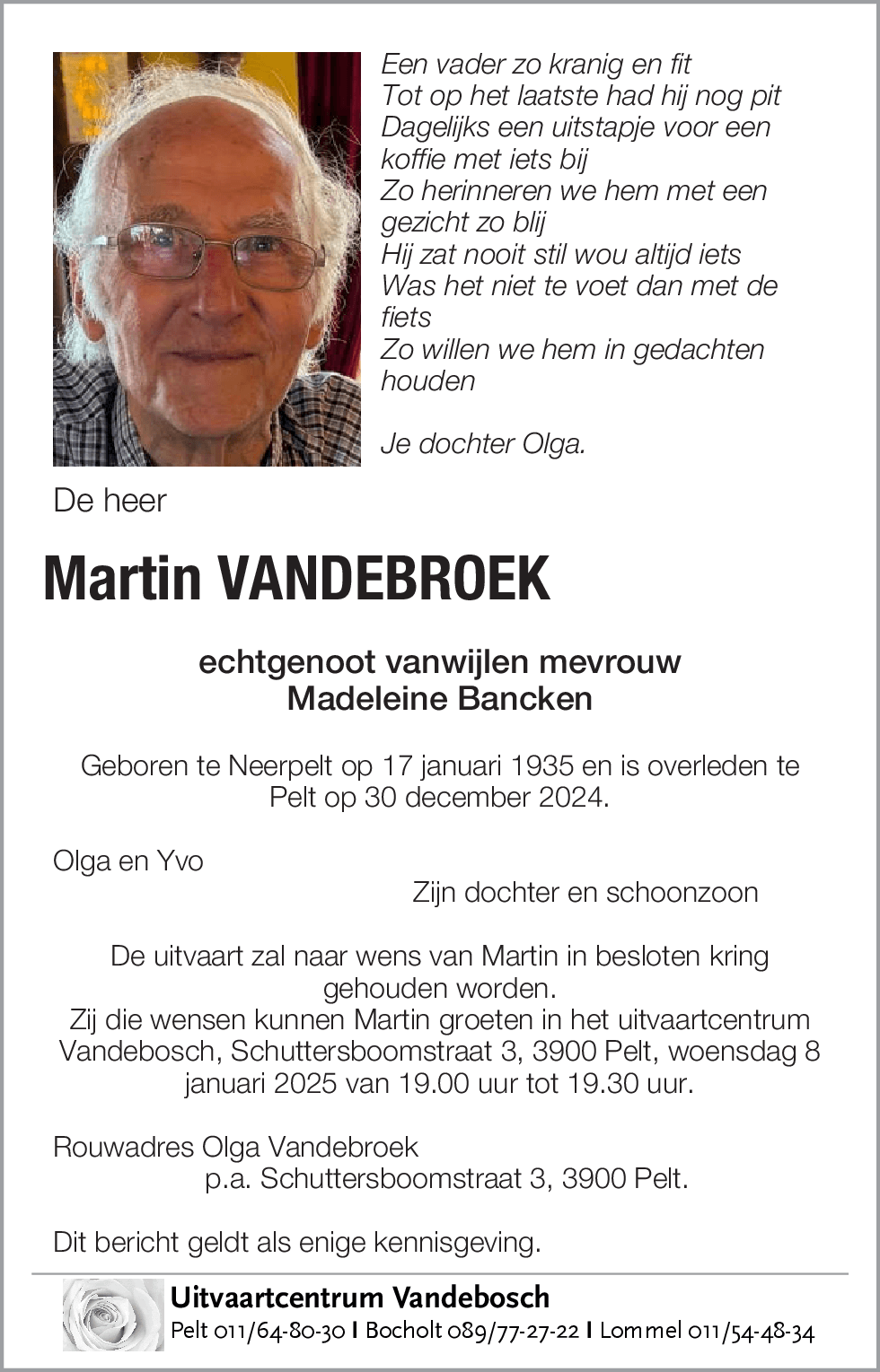 Martin Vandebroek