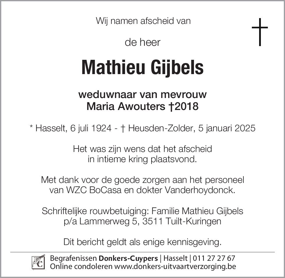 Mathieu Gijbels