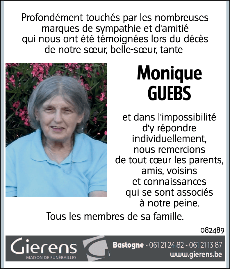 Monique GUEBS