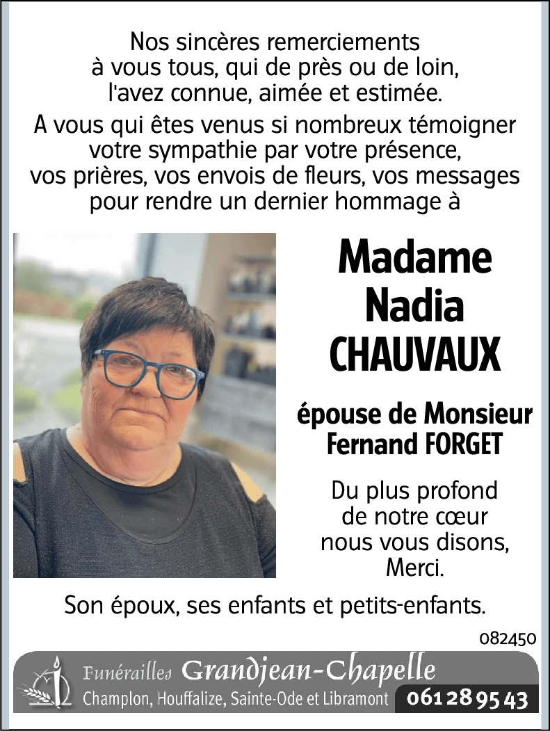 Nadia CHAUVAUX
