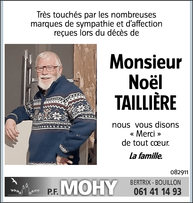 Noël TAILLIERE