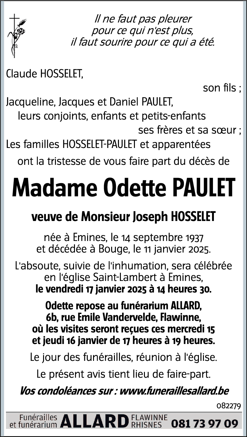 Odette PAULET