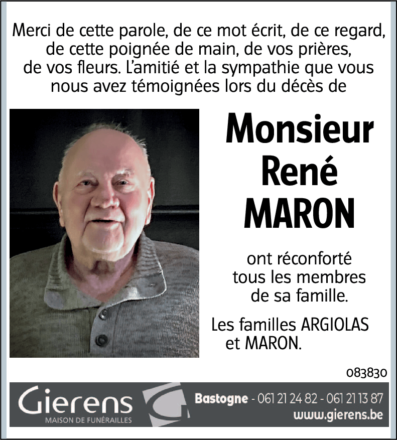 René MARON
