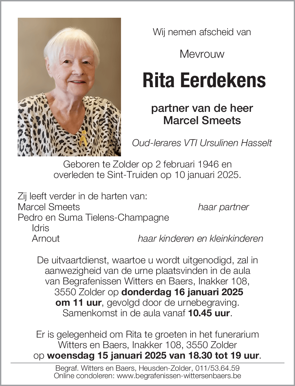 Rita Eerdekens