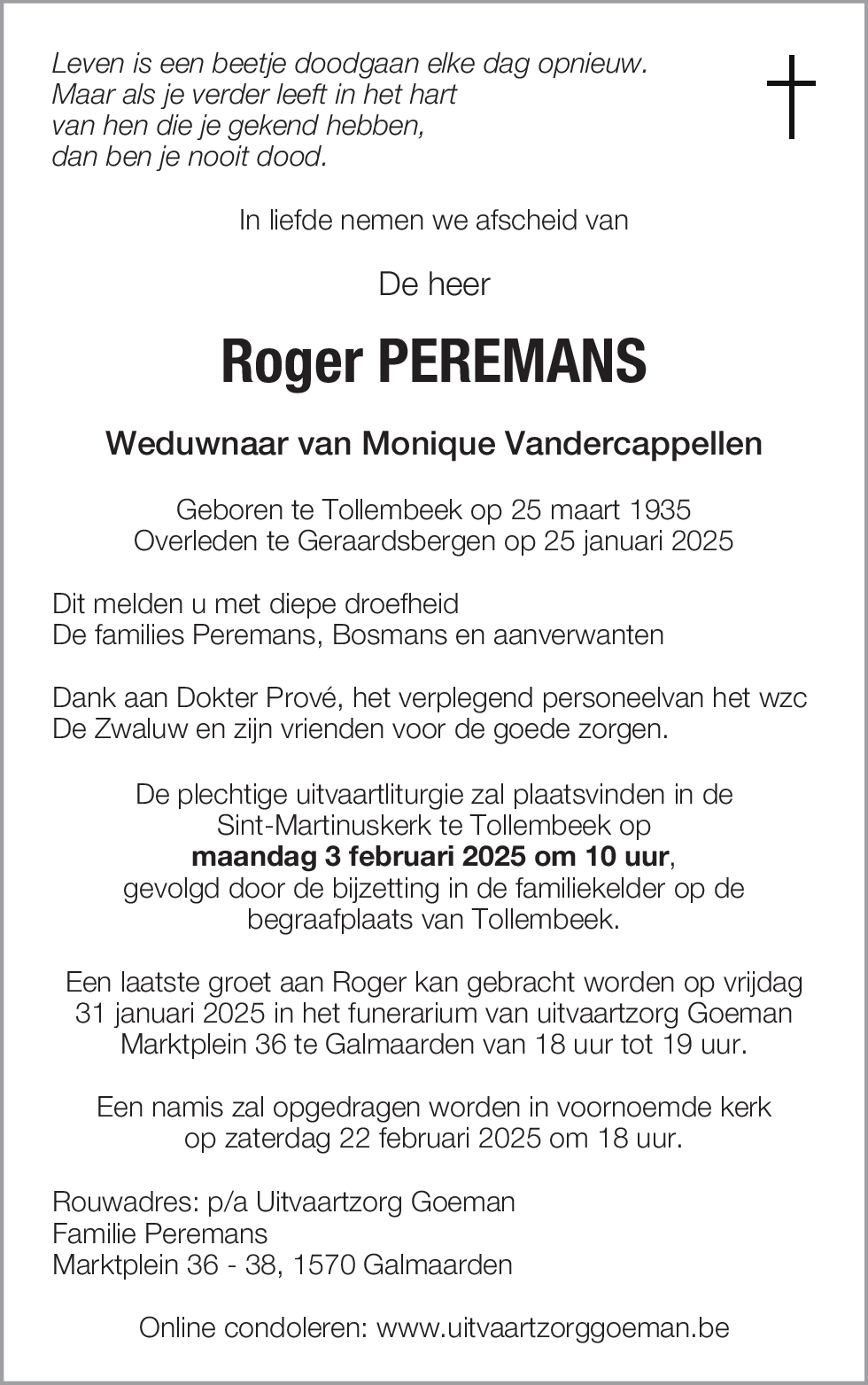Roger Peremans