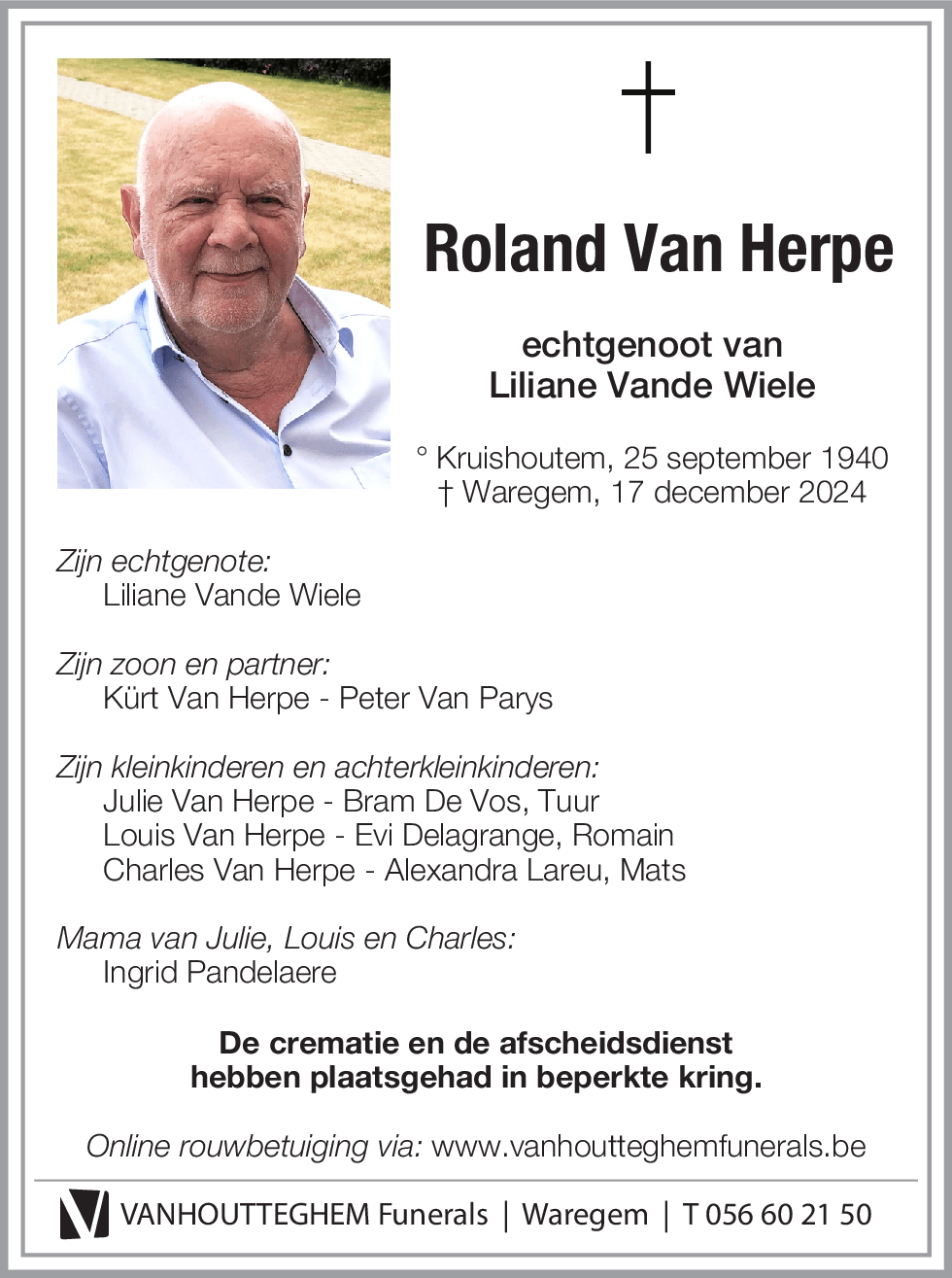Roland VAN HERPE