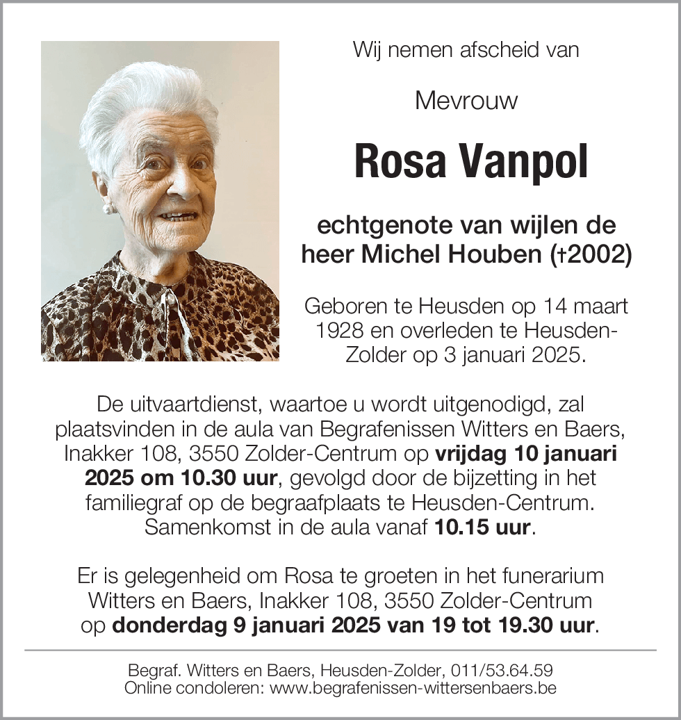 Rosa Vanpol