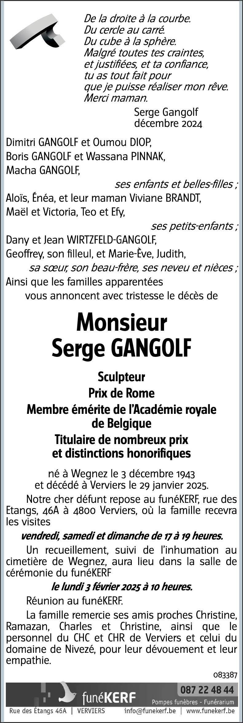 Serge GANGOLF
