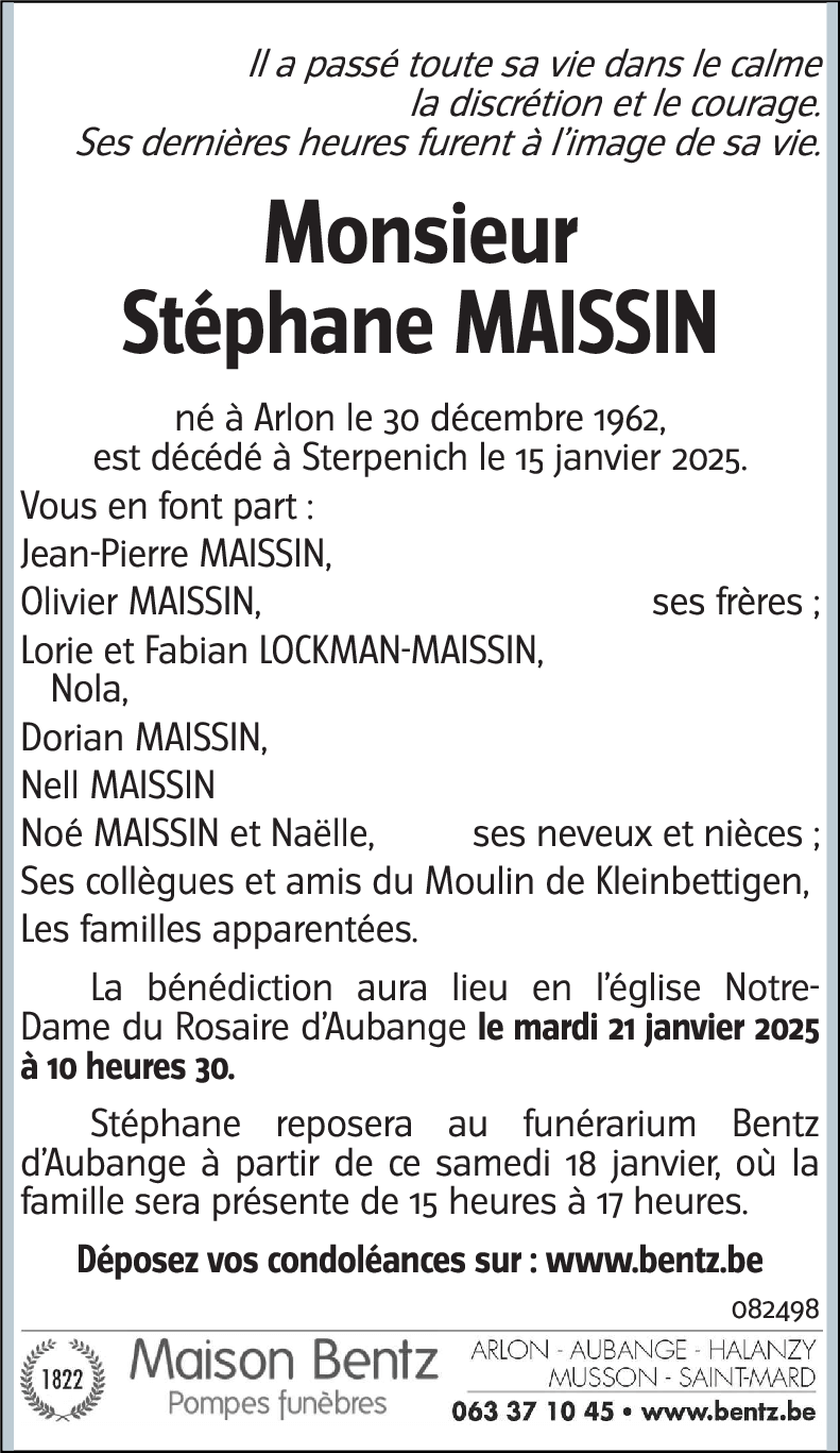 Stéphane MAISSIN