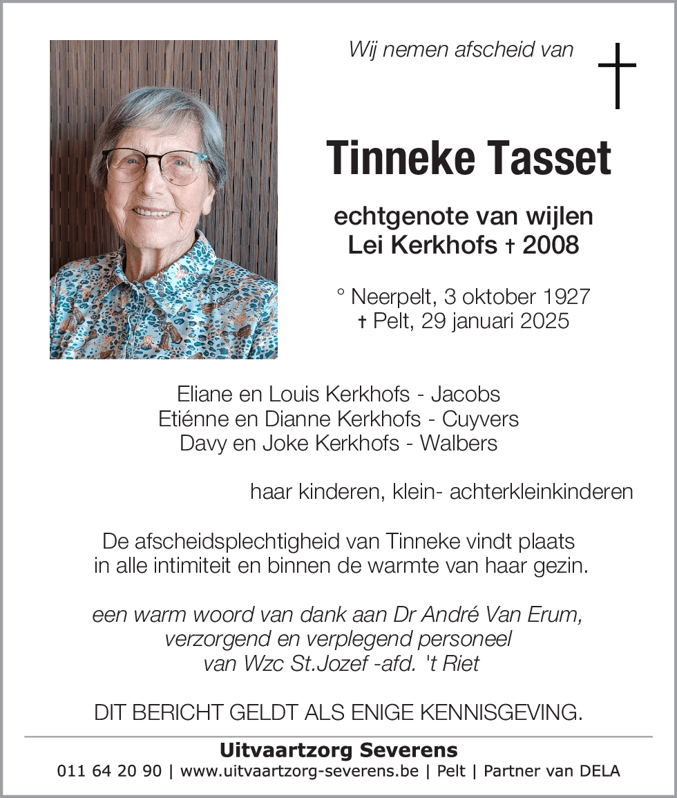 Tasset Helena