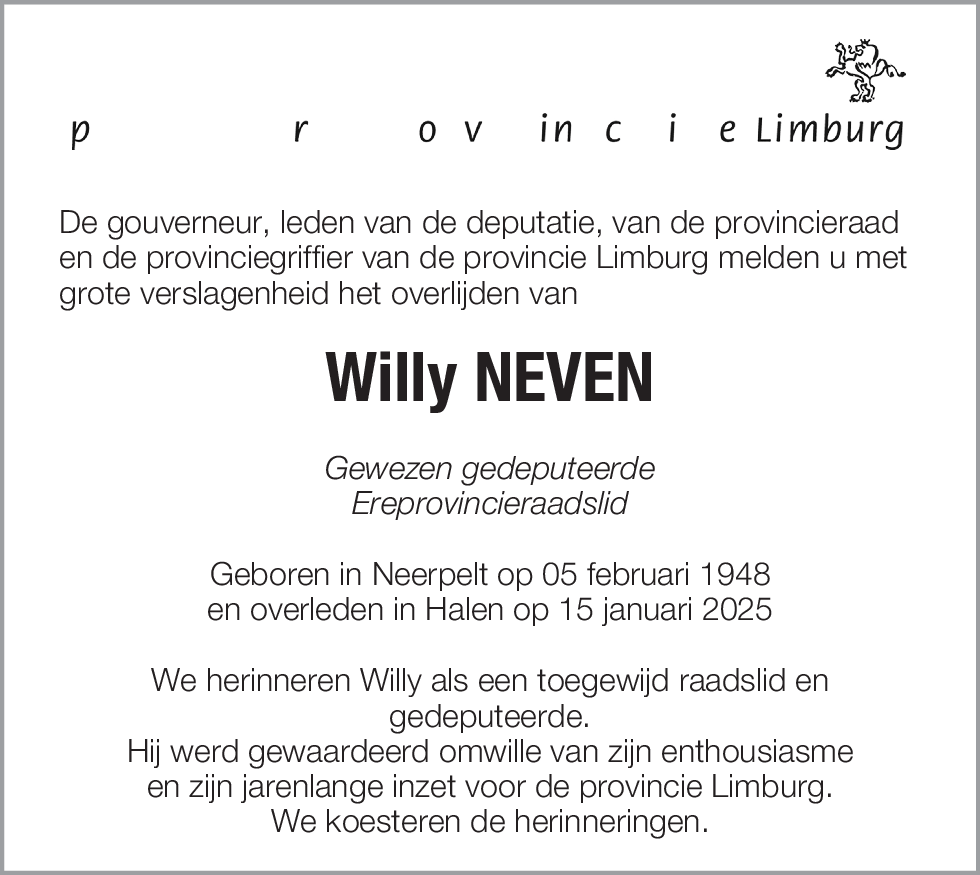 Willy NEVEN