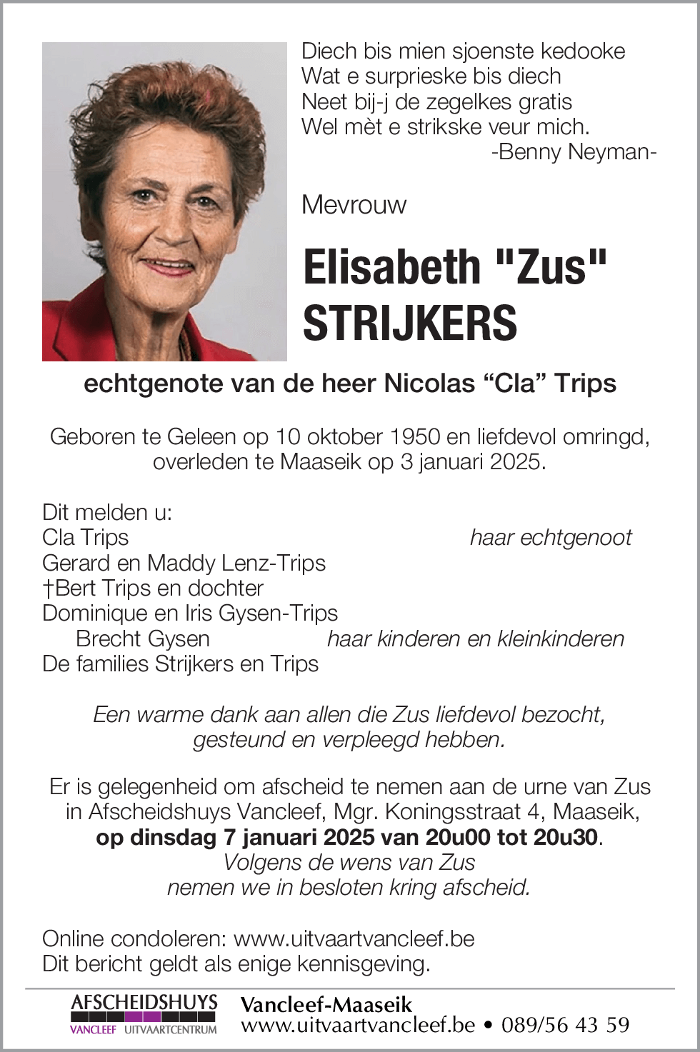 Zus Strijkers