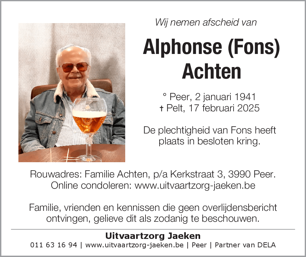 Alphonse Achten