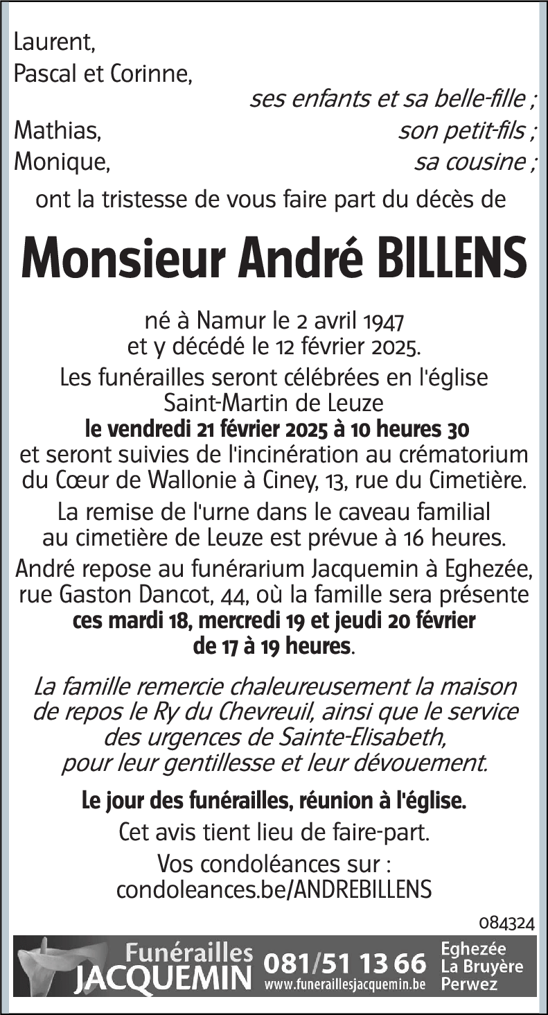 André BILLENS