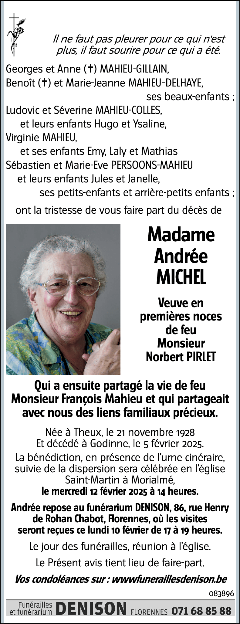 Andrée MICHEL