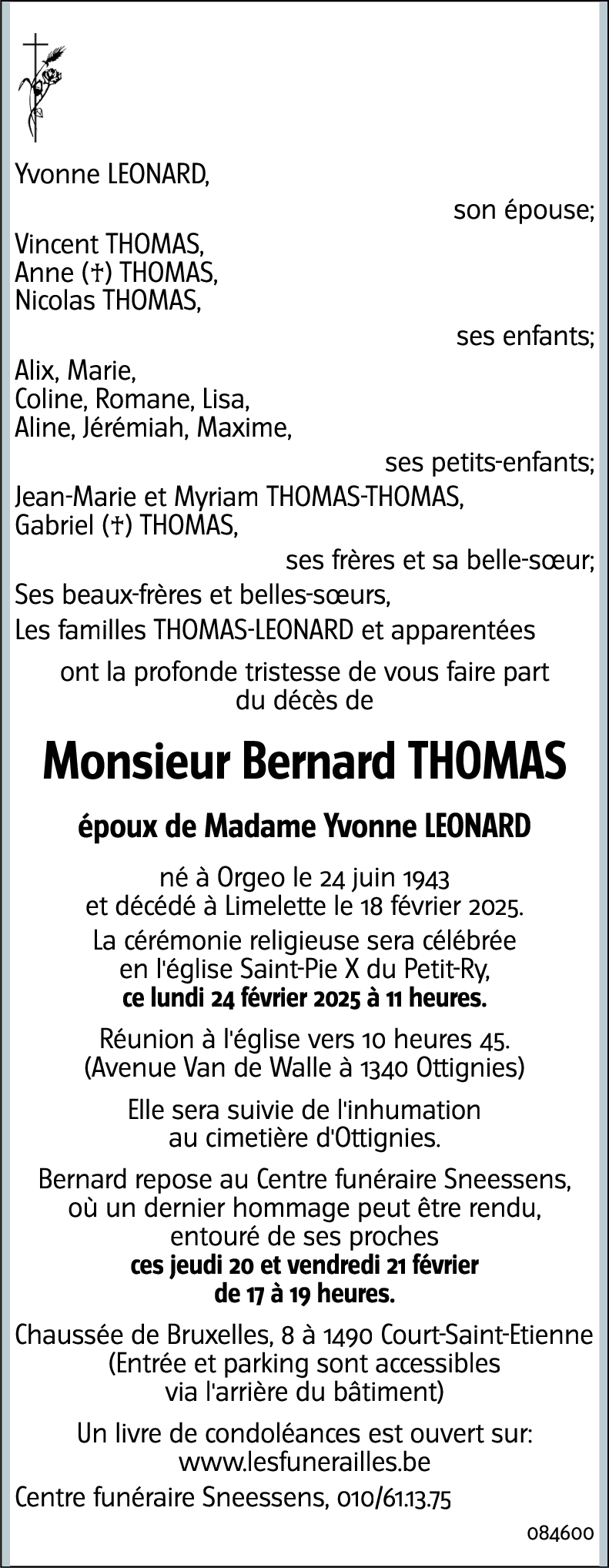 Bernard Thomas