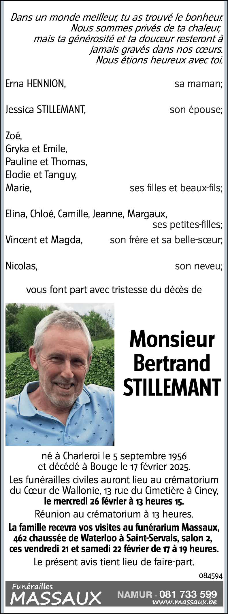 Bertrand STILLEMANT