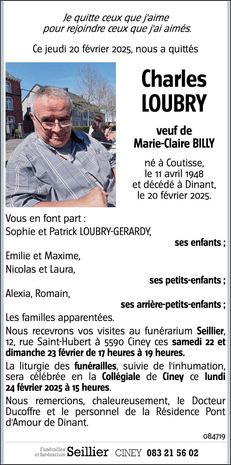 Charles LOUBRY