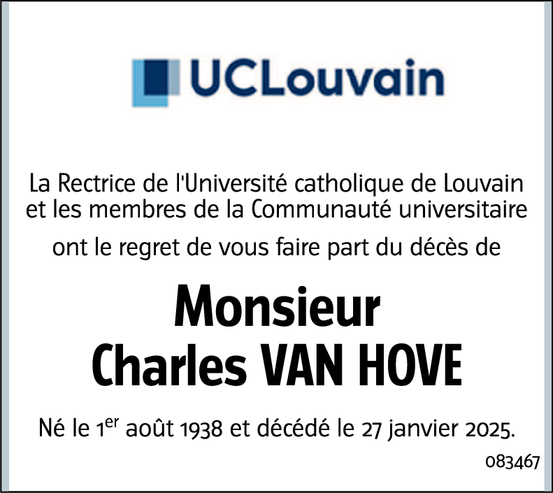 Charles Van Hove