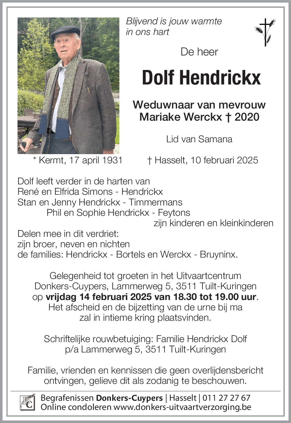 Dolf Hendrickx