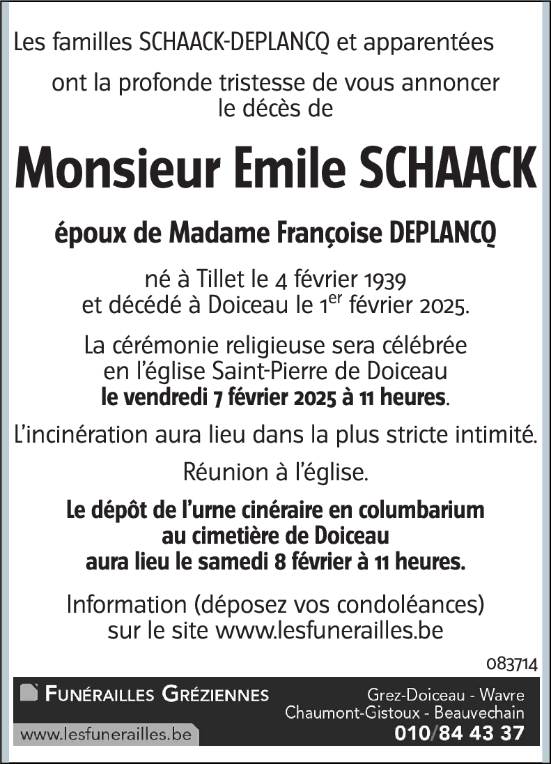 Emile SCHAACK