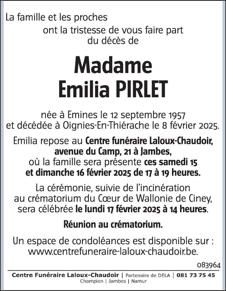 Emilia PIRLET