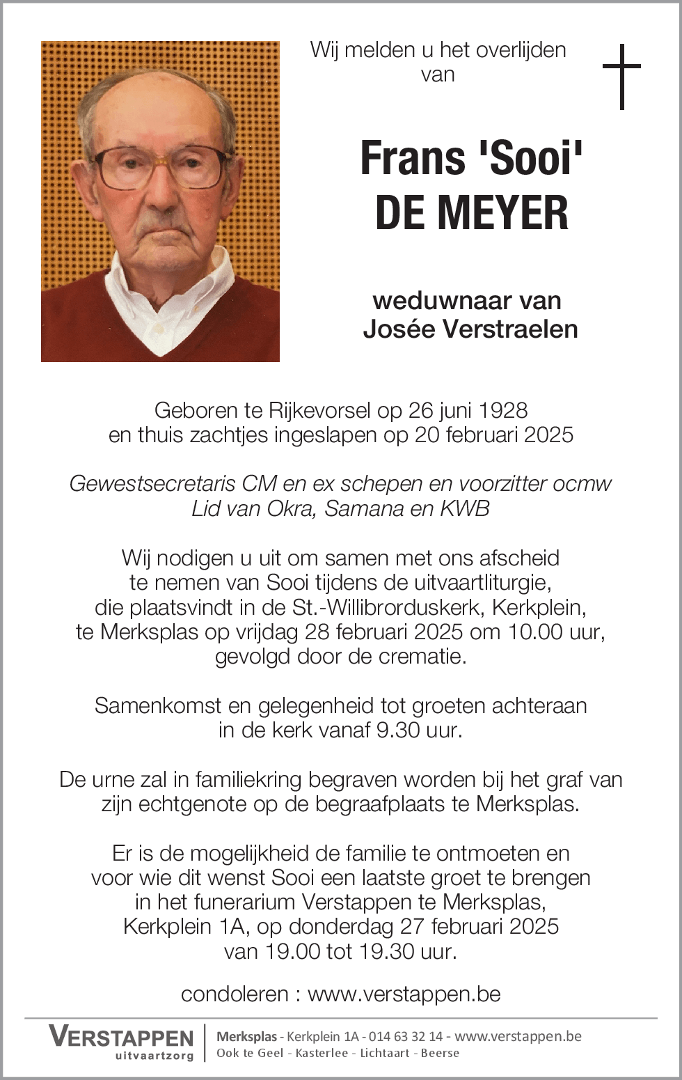 Frans De Meyer