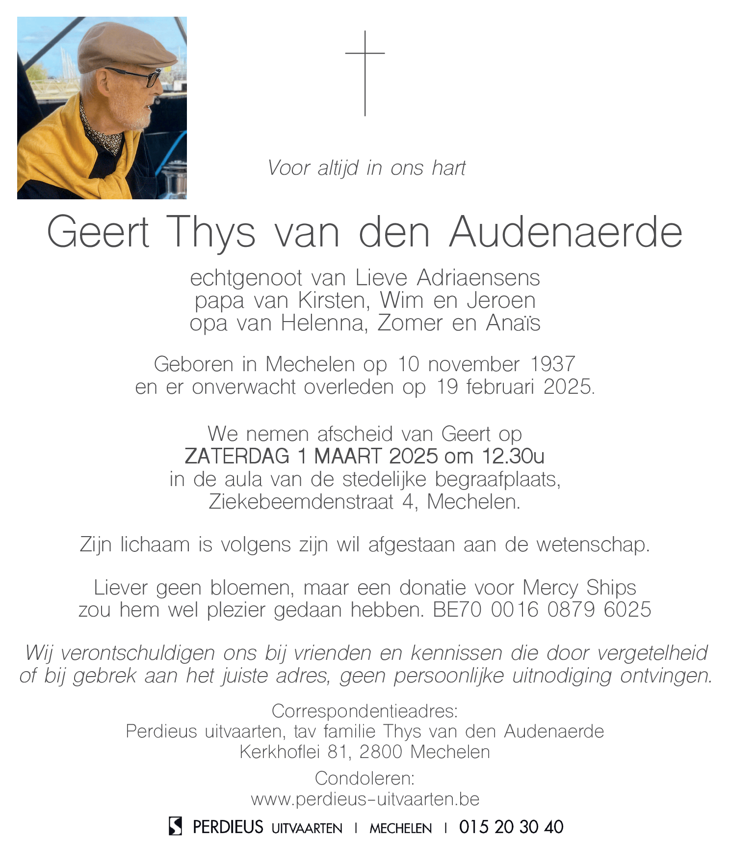 Geert Thys van den Audenaerde