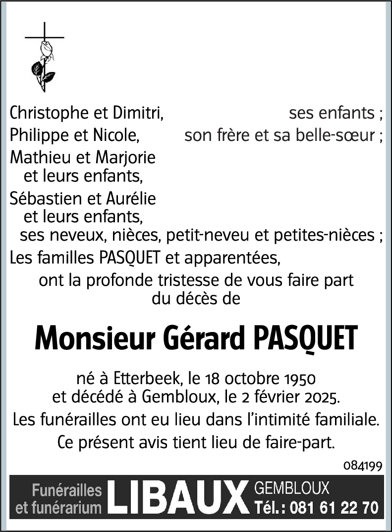 Gérard PASQUET