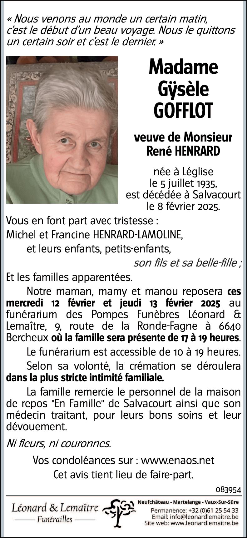 Gÿsèle GOFFLOT