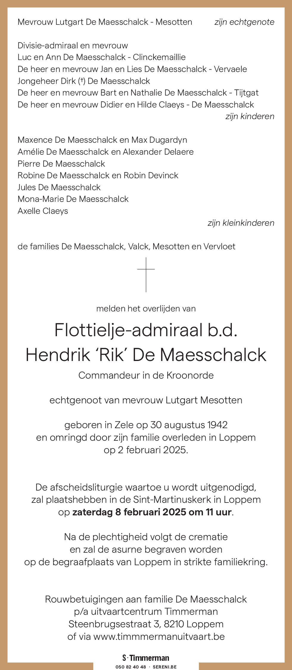 Hendrik De Maesschalk