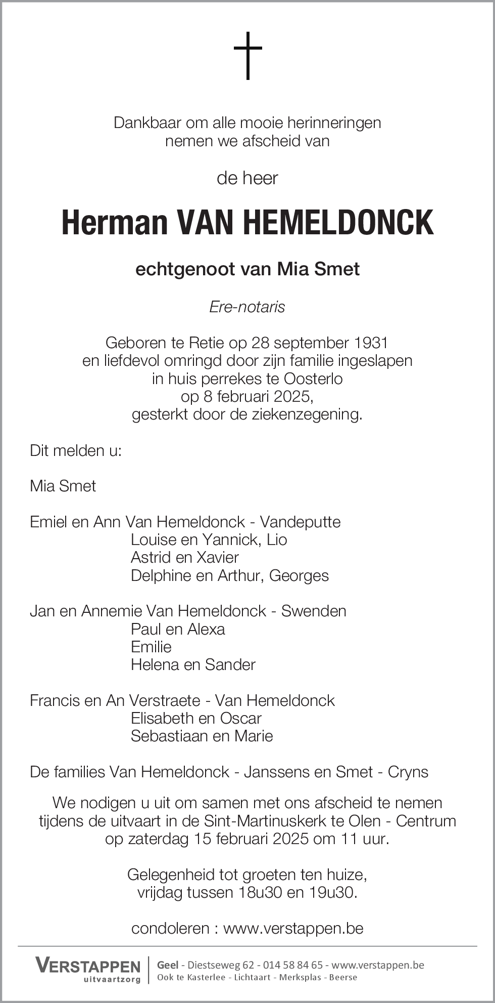 Herman Van Hemeldonck