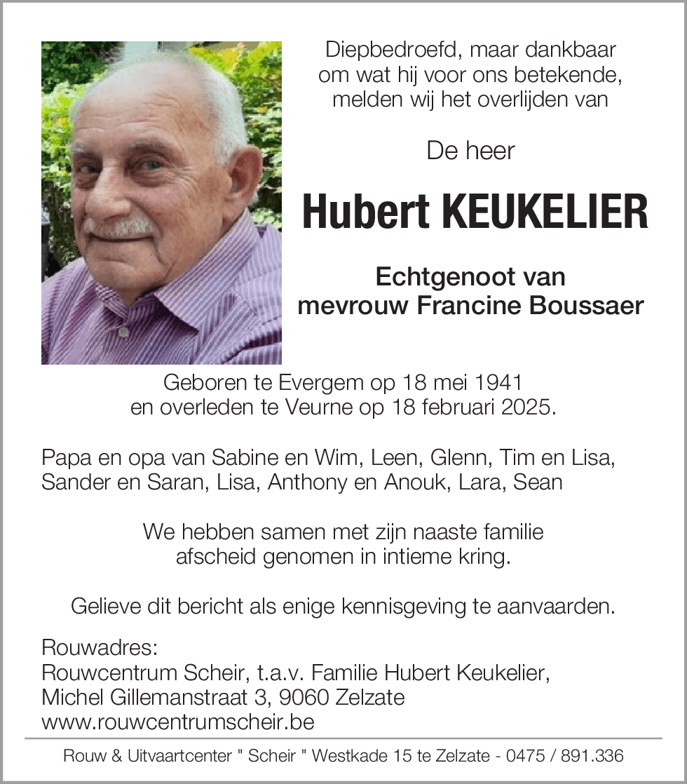 Hubert Keukelier