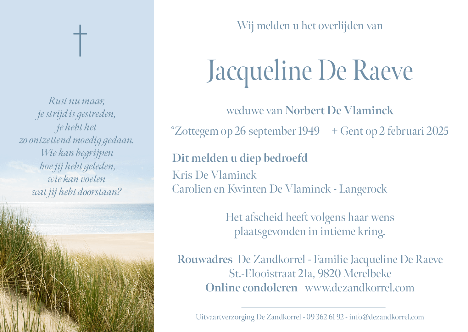 Jacqueline De Raeve