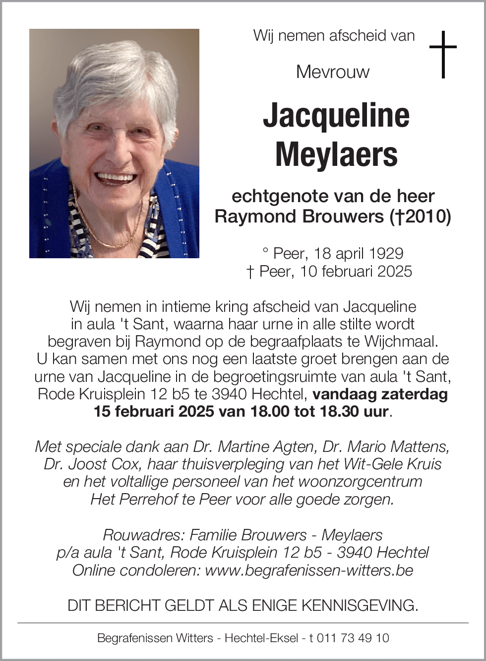 Jacqueline Meylaers