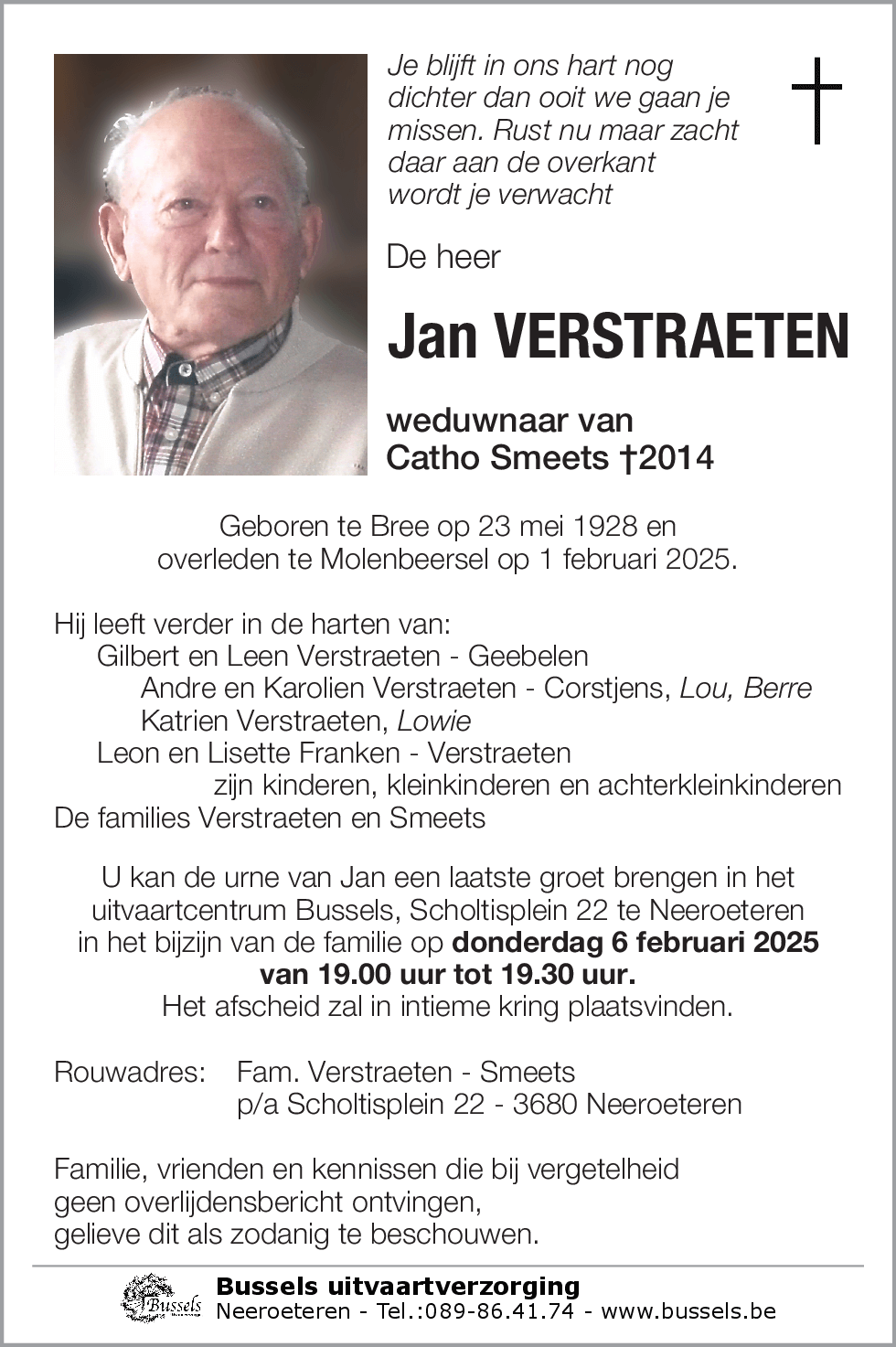 Jan VERSTRAETEN