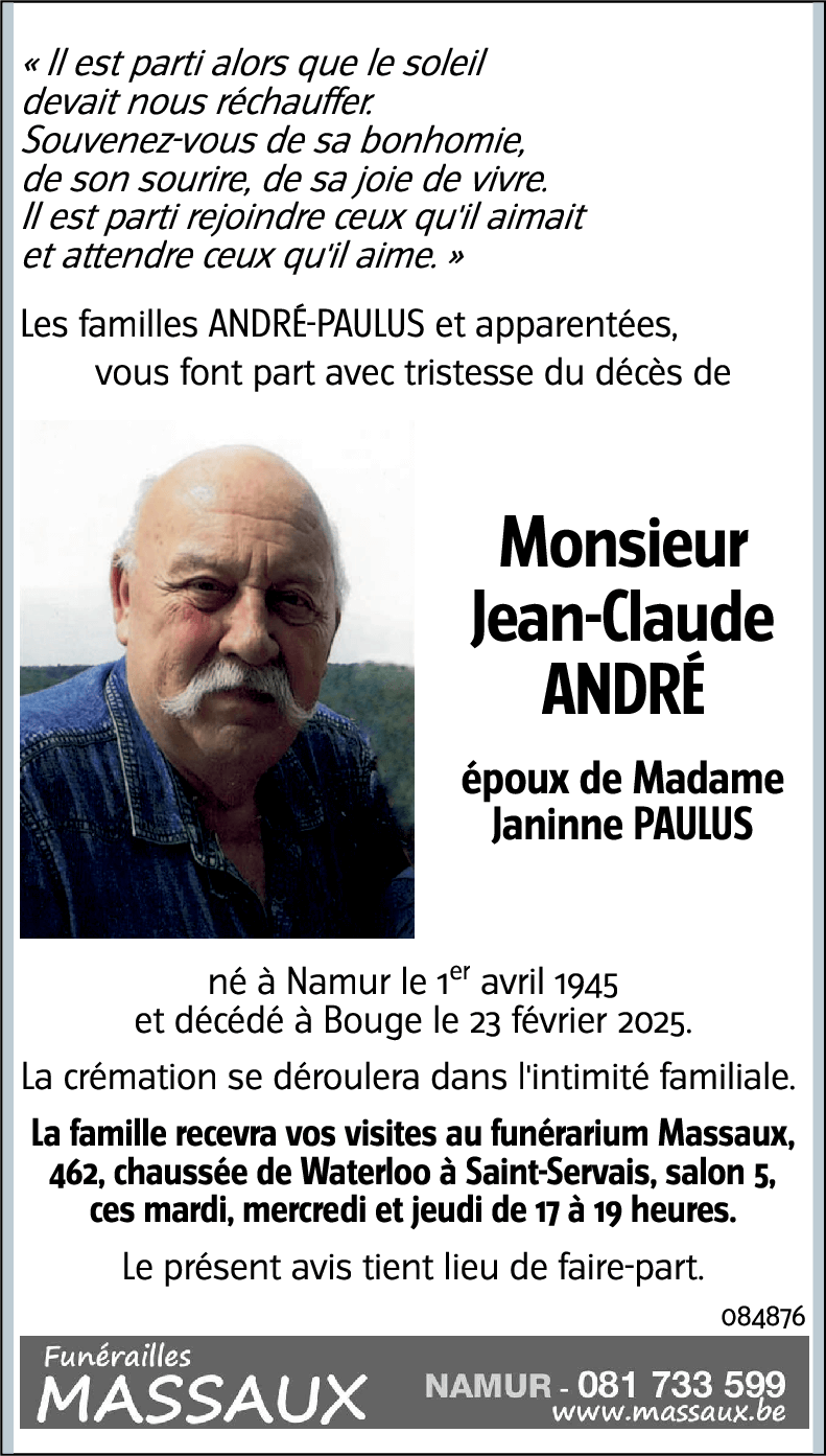 Jean-Claude ANDRÉ