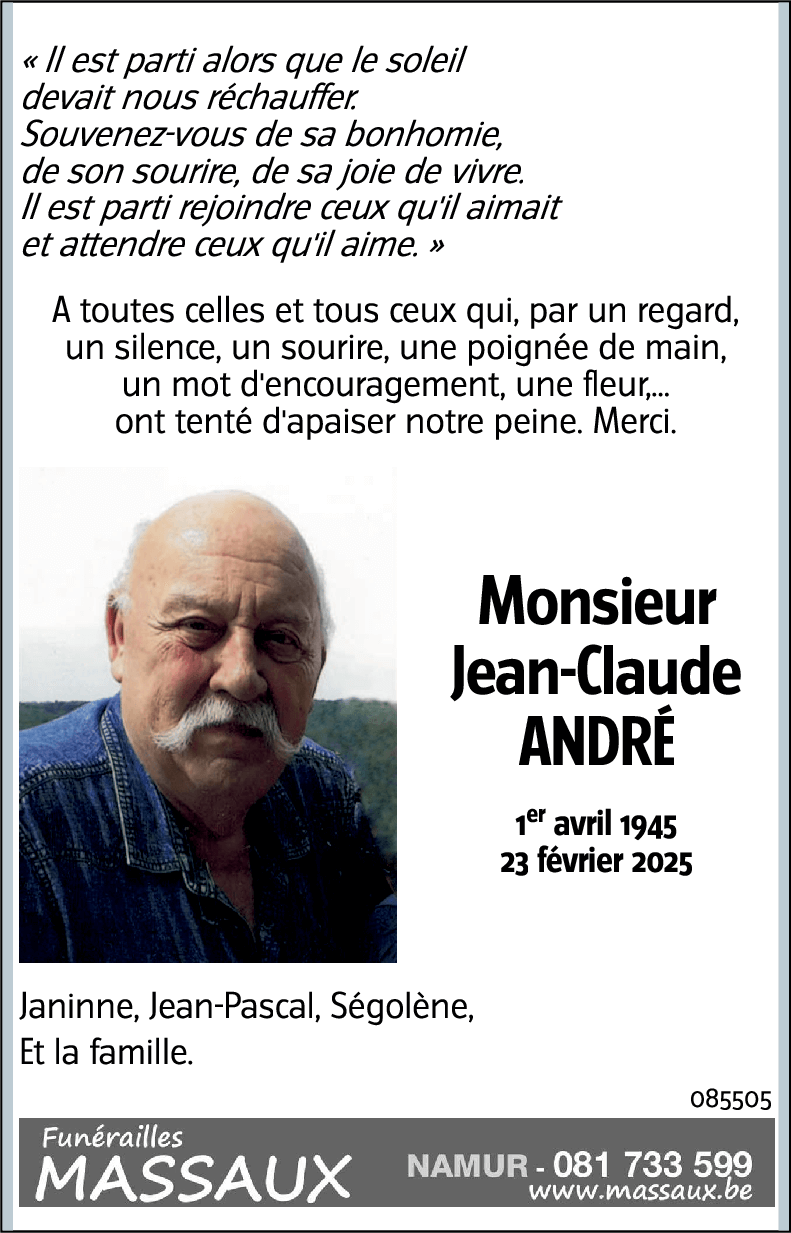 Jean-Claude ANDRÉ