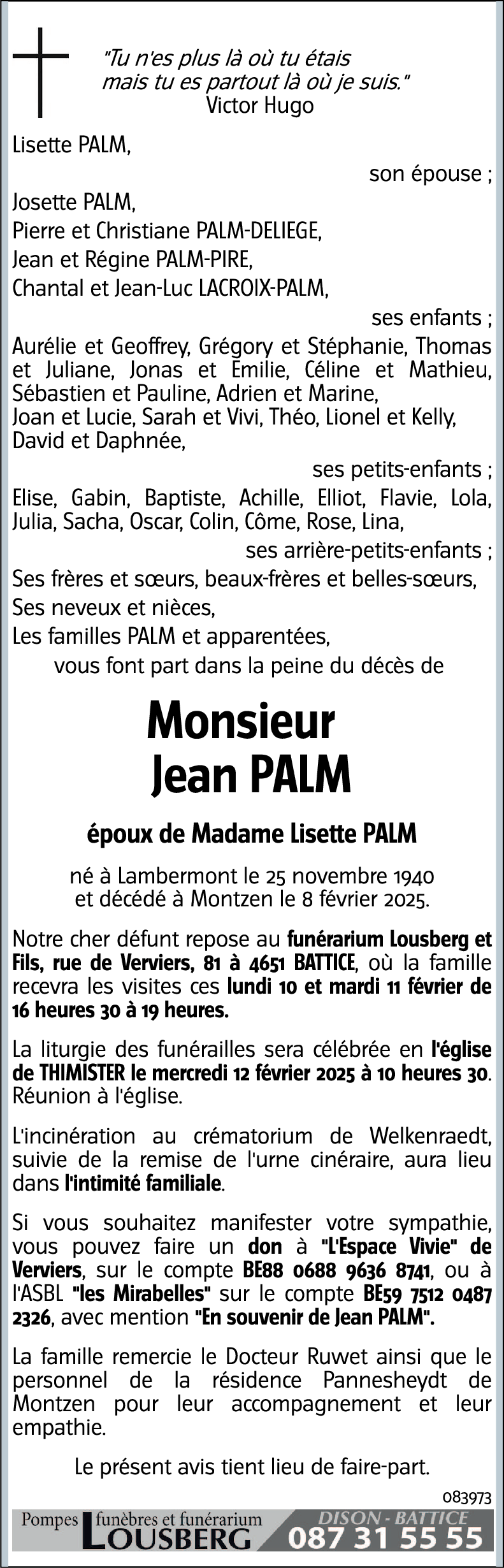 Jean PALM
