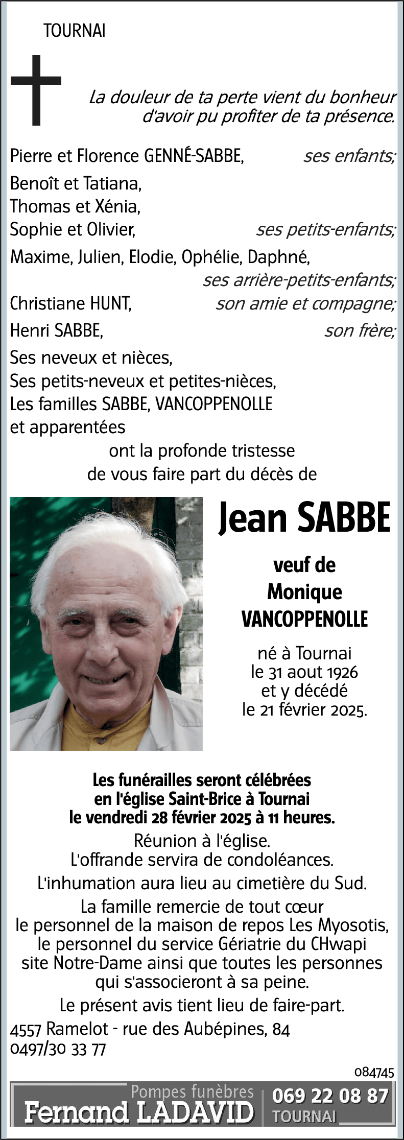 Jean SABBE