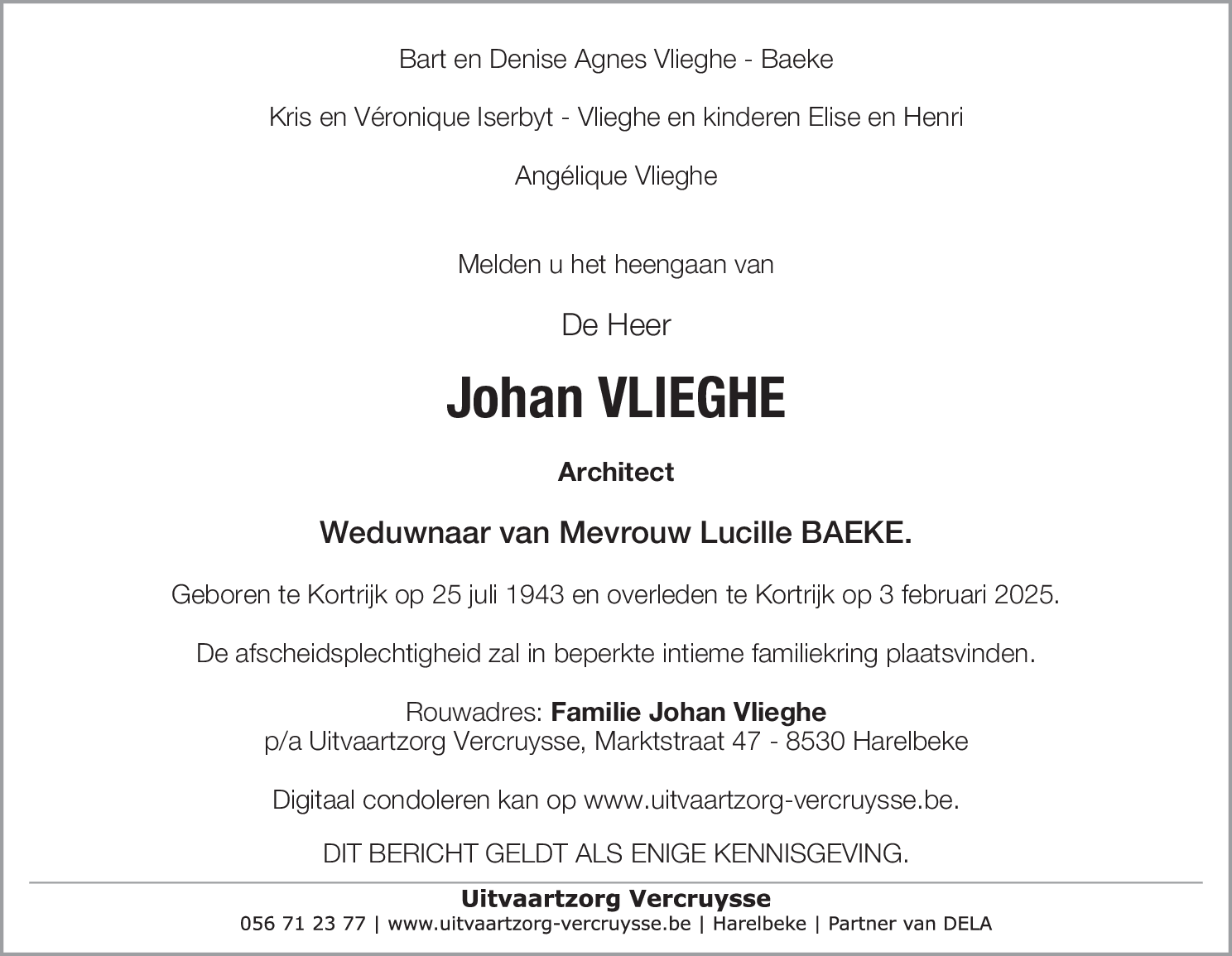 Johan Vlieghe